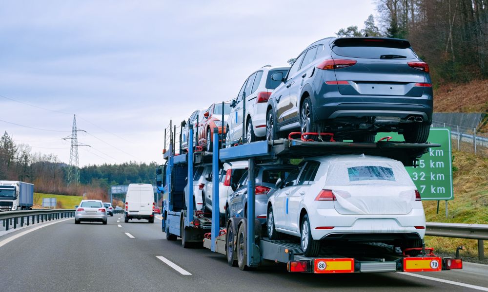 Car carrier transporter