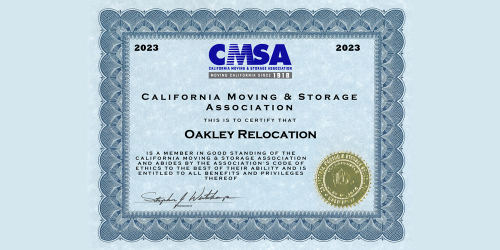 CMSA certification Oakley