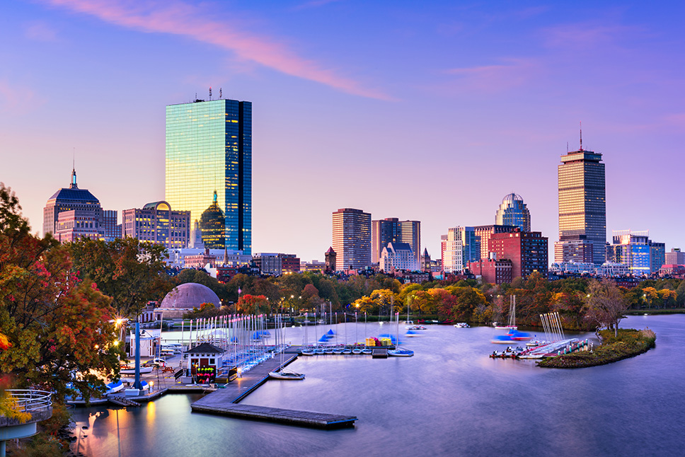 view of a city skyline