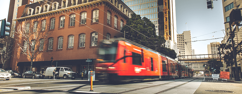 tram in san diego