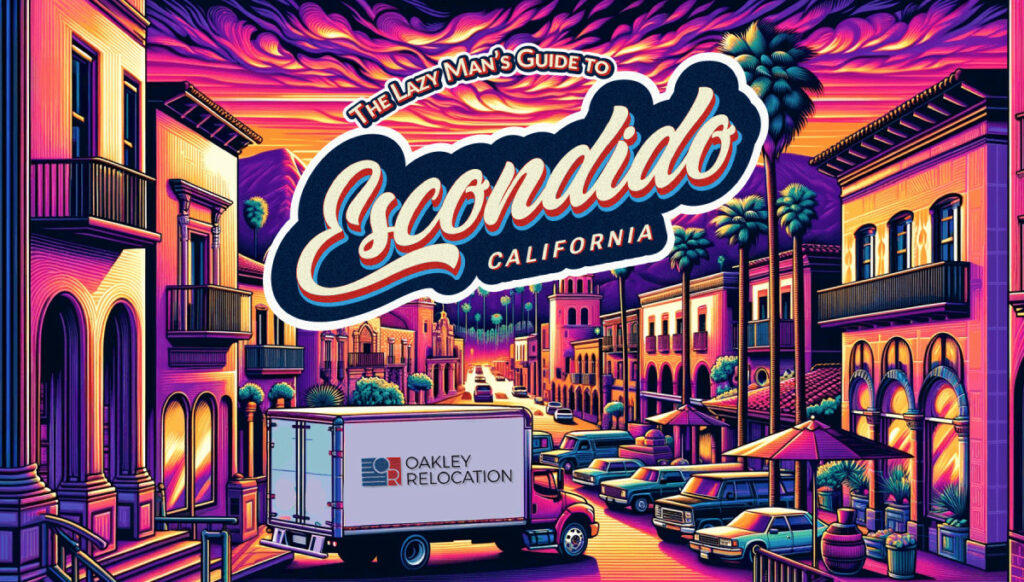 Moving to Escondido CA.