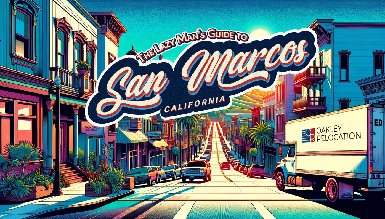 Moving to San Marcos CA
