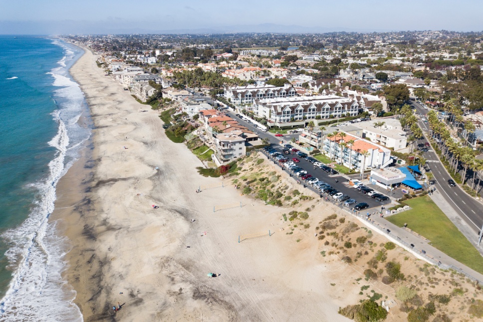 Carlsbad, California beach waves landscape views