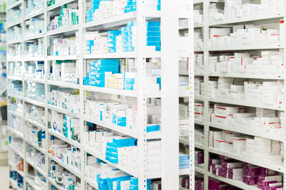 Pharmacy storage. Complete Guide to Moving Your Pharmacy in San Diego: cover image.