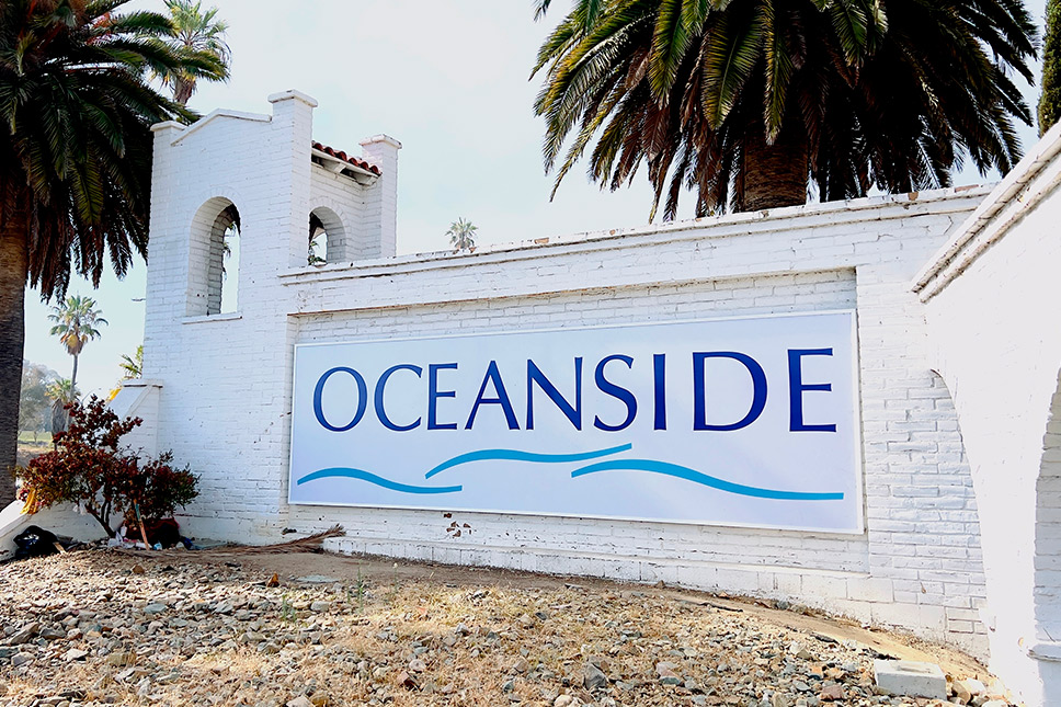 Oceanside welcome sign. cover image The Lazy Man’s Guide to Relocating to Oceanside, CA