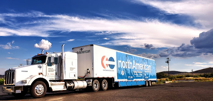 Truck moving by Oakley Relocation