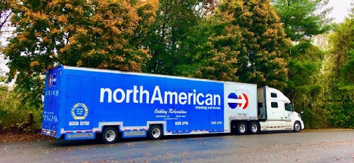 moving truck by Oakley relocation