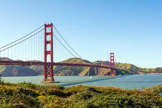 San Francisco California bridge